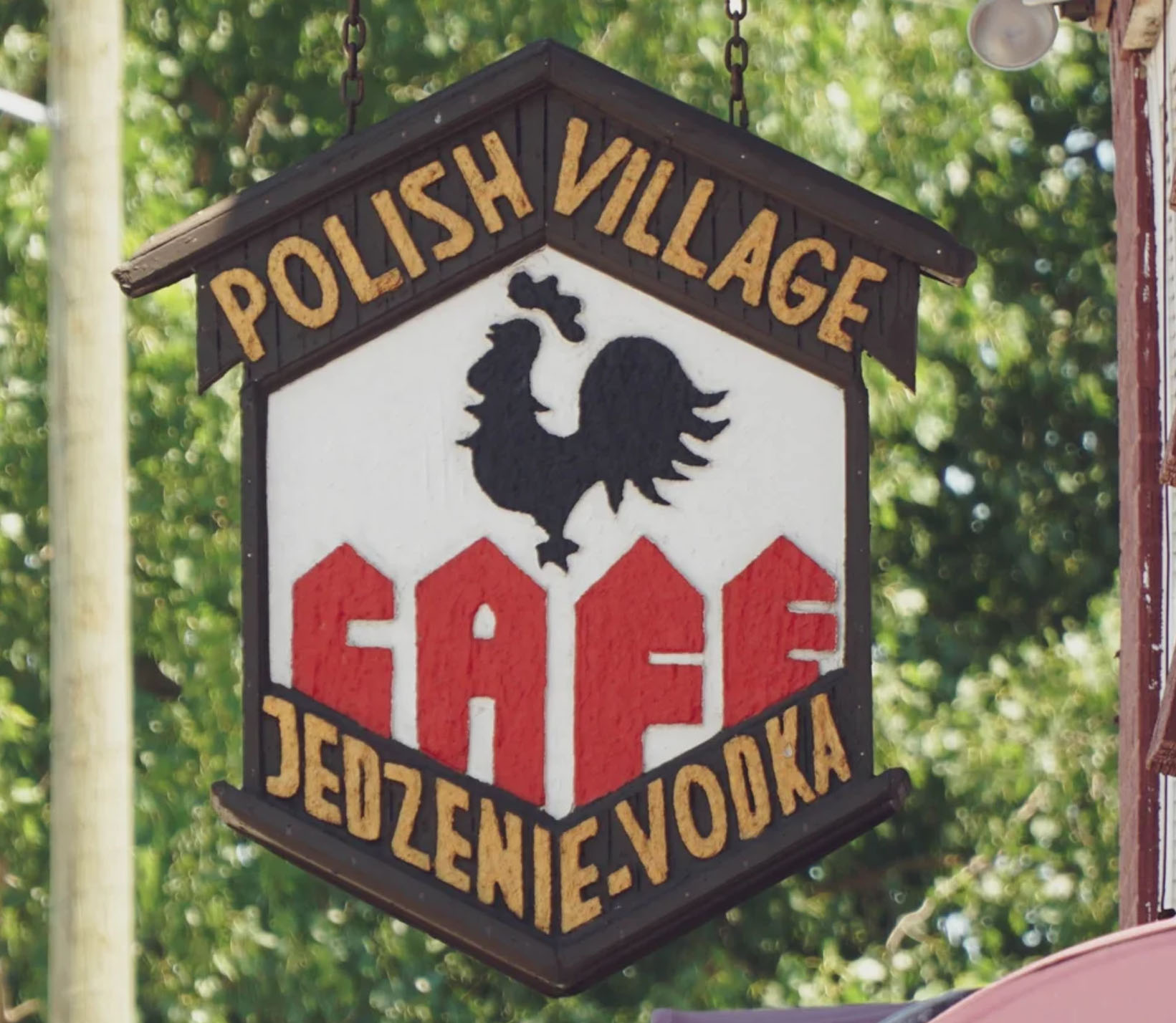 PolishVillageSign